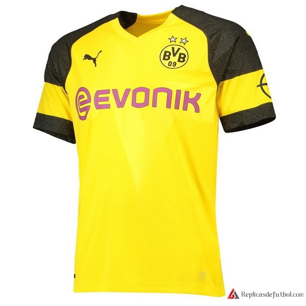 Tailandia Camiseta Borussia Dortmund Primera equipación 2018-2019 Amarillo